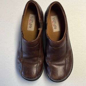 Eastland Leather Platform Shoes